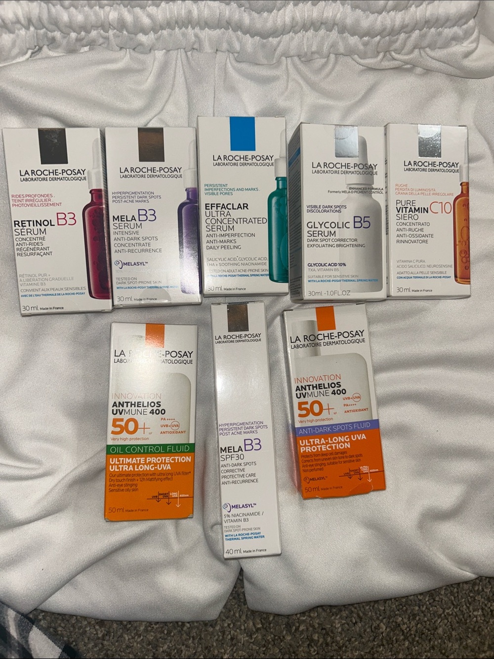 La Roche-Posay Skincare Set - Serums & SPF with Vitamin B3
